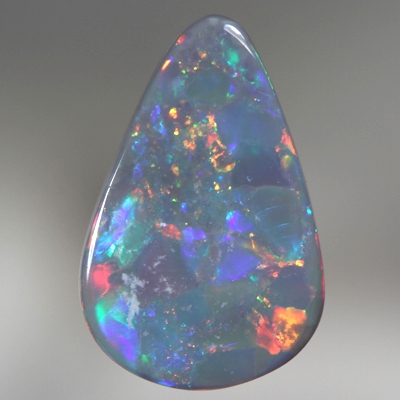 SOLID SEMI BLACK OPAL Bright flags of colour SEE VIDEO